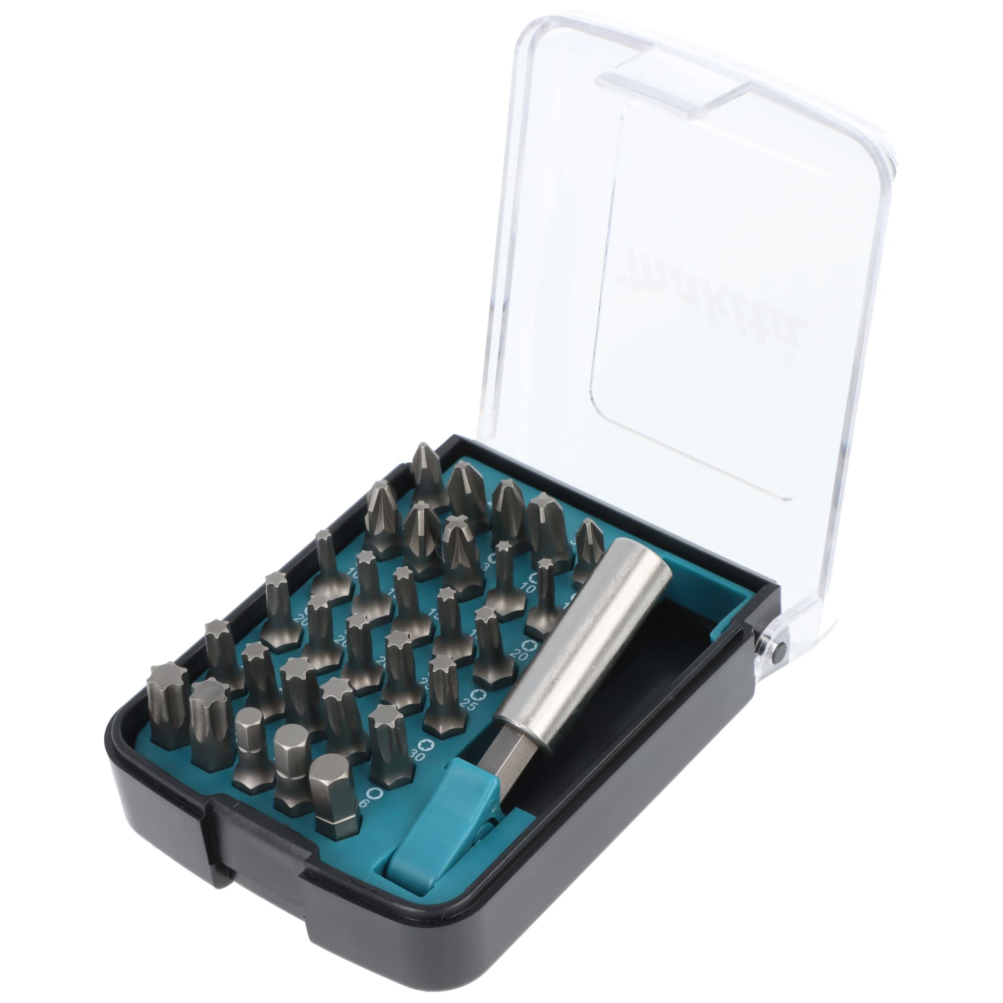 Jeu d'embouts Makita 31 pièces, Makita D-34936, avec clip et porte-embout magnétique