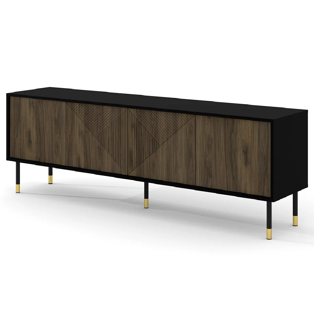 Bestmobilier Kirua meuble TV - Noir